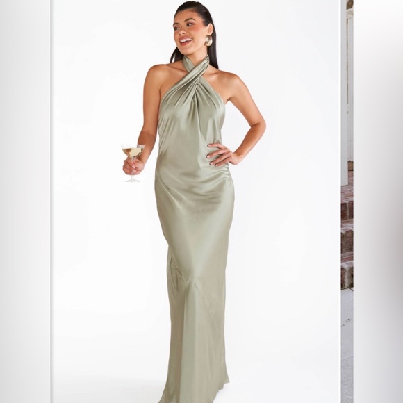 Show Me Your MuMu Dresses & Skirts - Show Me Your Mumu Jasmine Halter dress